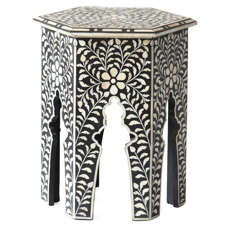 Hexagonal Side Table