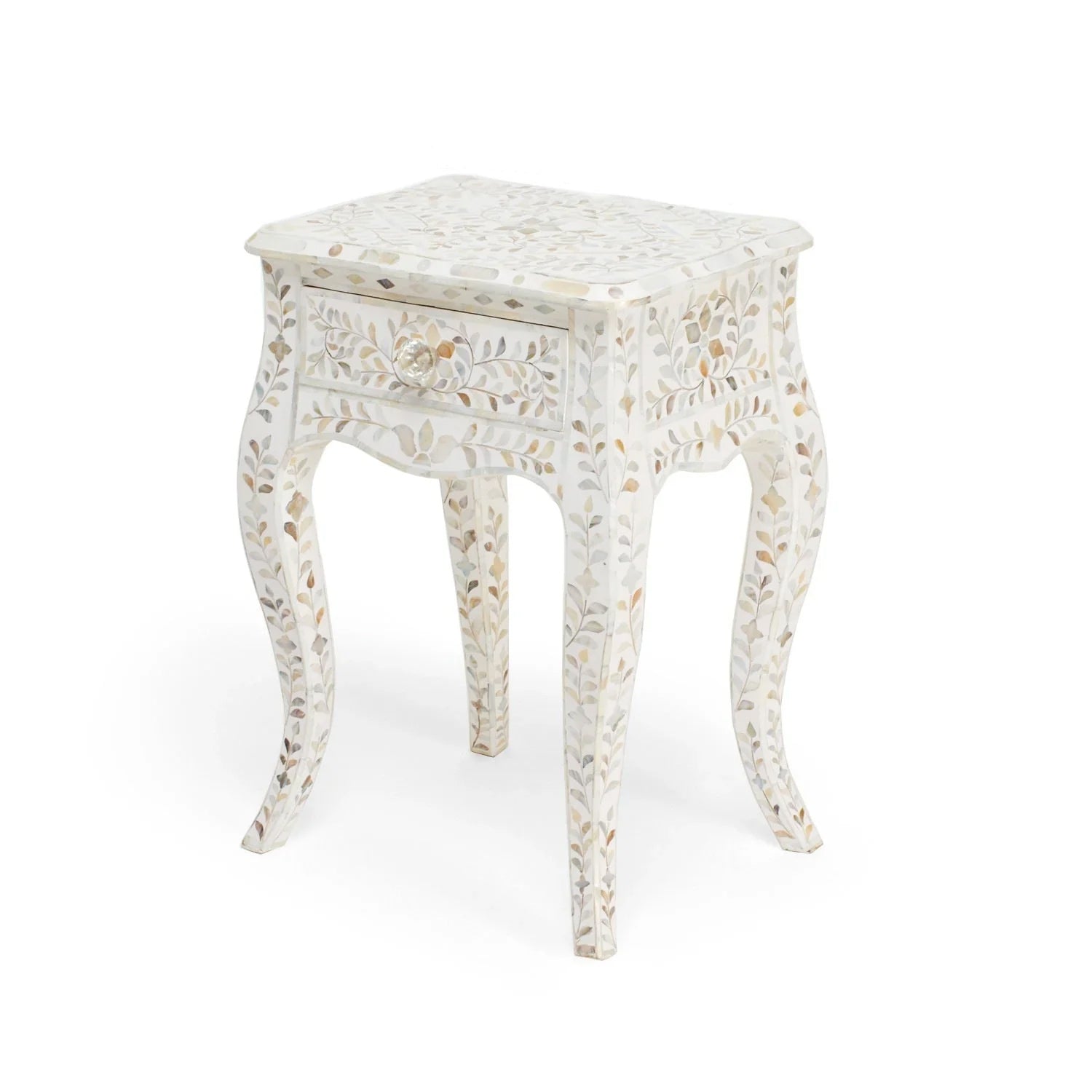 Spiral Foliage Bedside Table