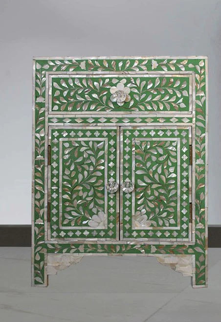 Spiral Foliage Bedside Table