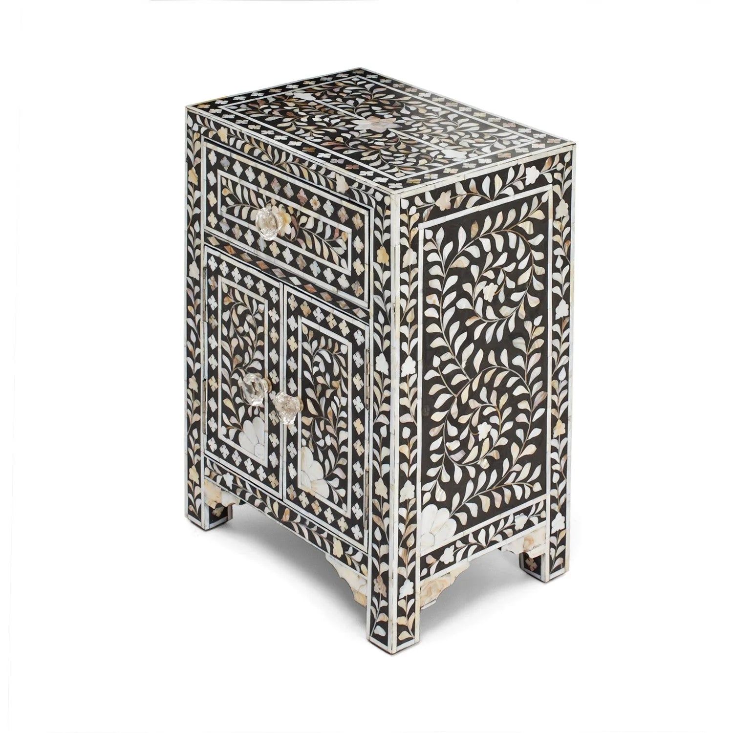 Spiral Foliage Bedside Table