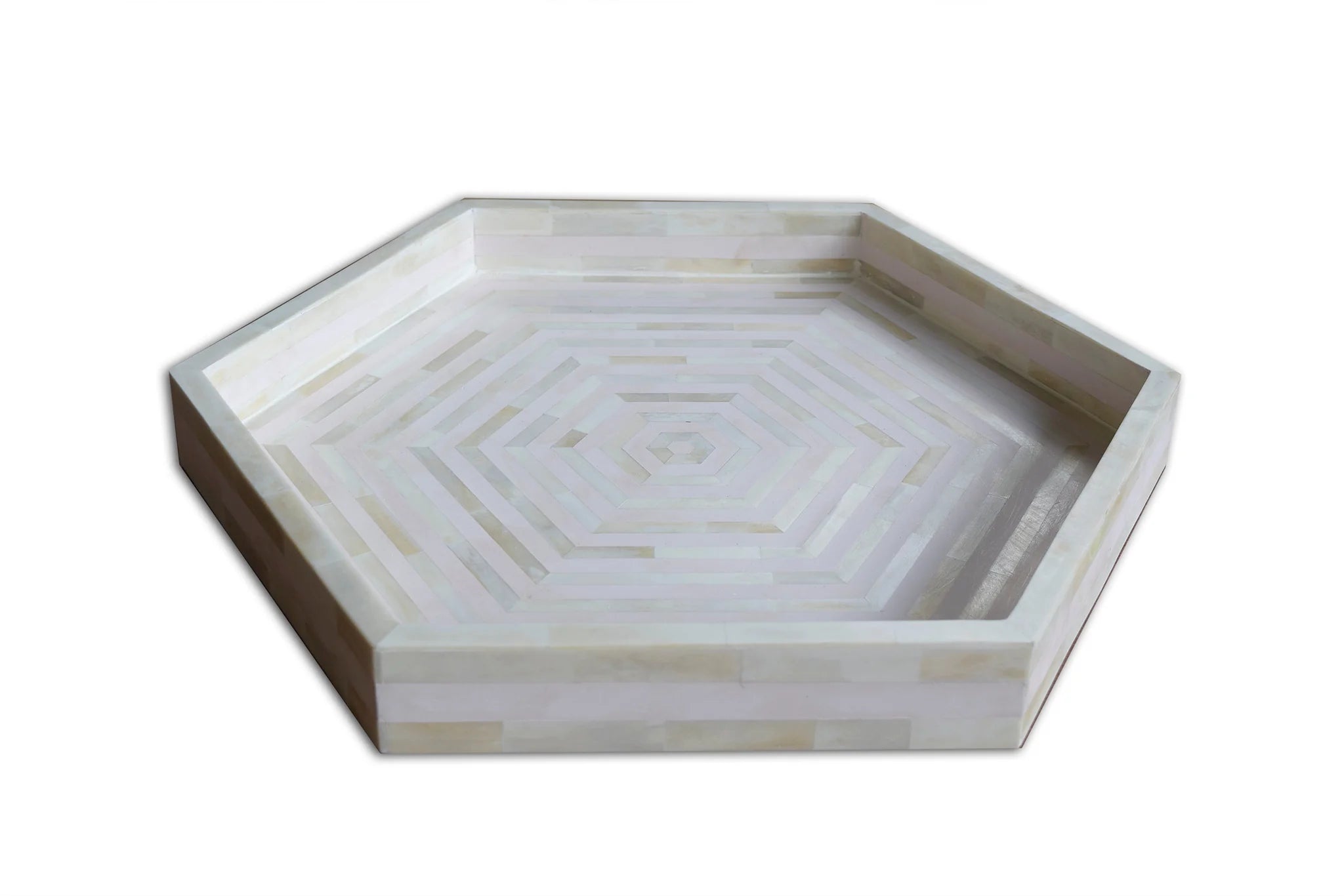 Stripe Hexagon Tray