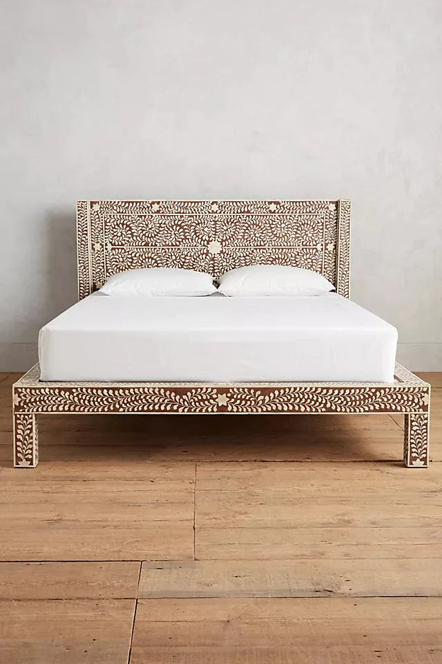 Discover Exquisite Bone Inlay Beds in Dubai at The Beautiful Life