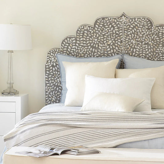 Spiral Foliage Headboard