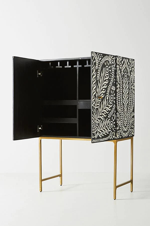 Lucienne Peacock Bar Cabinet