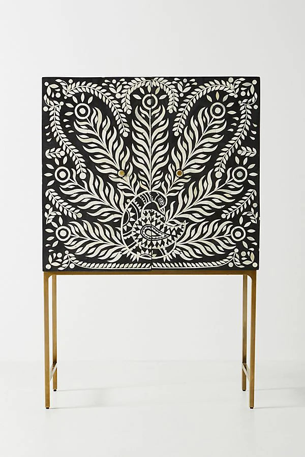 Lucienne Peacock Bar Cabinet