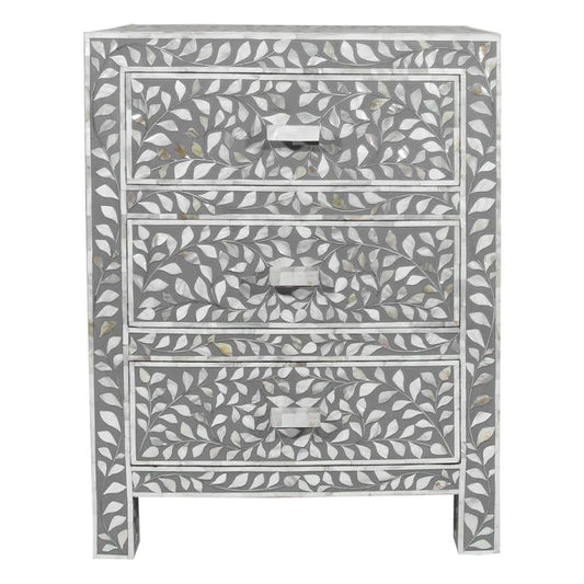 Spiral Foliage Bedside Table