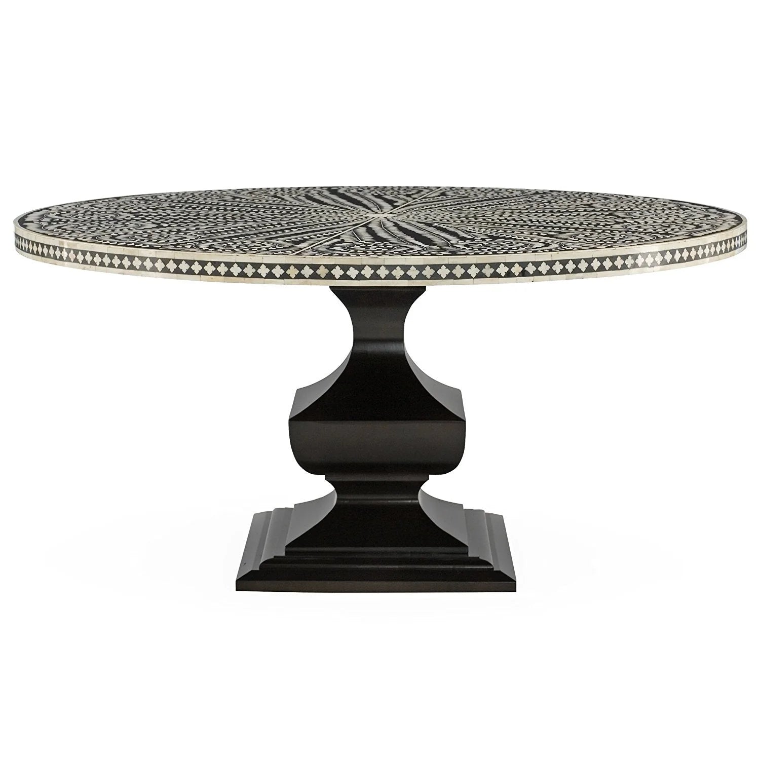 Spiral Foliage Round Dining Table