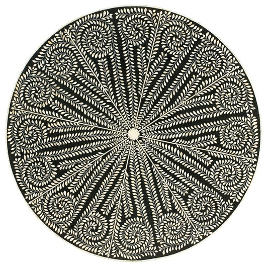 Spiral Foliage Round Dining Table