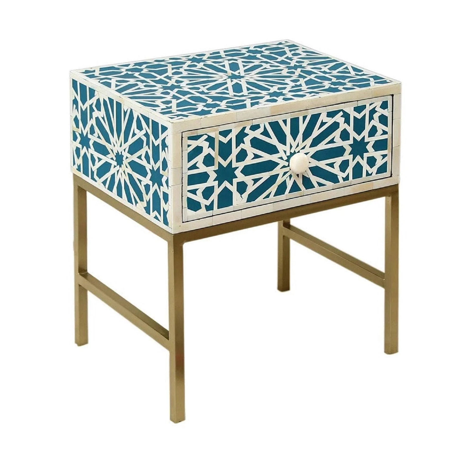 Kaleidoscope Bedside Table